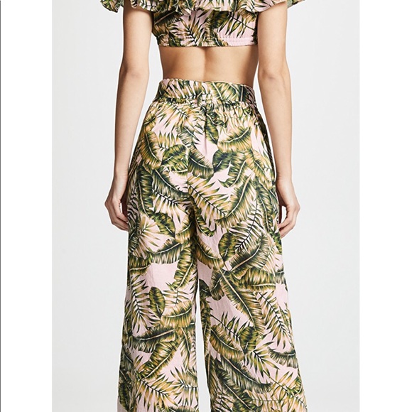 Suboo Palma ruffled crop top and palazzo pants - Picture 5 of 8